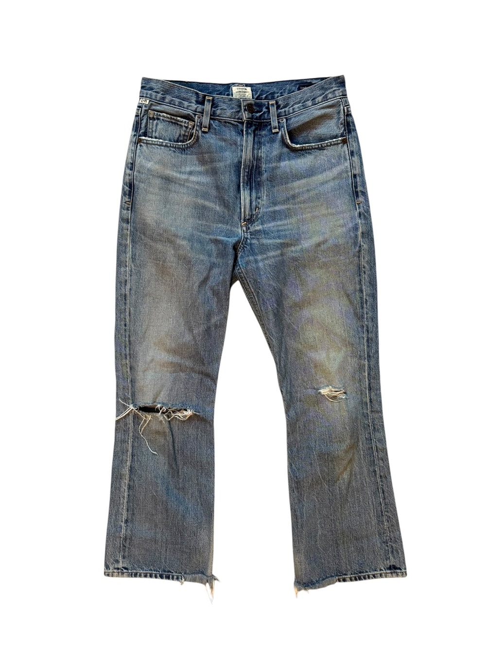 Citizens of Humanity Estella High Rise Ankle Flare Jean Premium Vintage Size 27